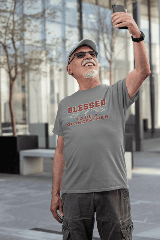Blessed to Be a Grandfather Classic Script Tee