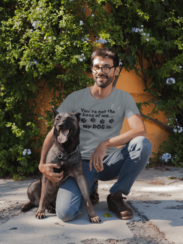 Who’s the Boss? Funny Dog Lover T-Shirt