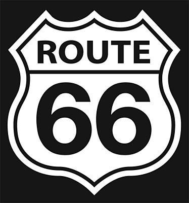 Route 66 Classic Shield T-Shirt