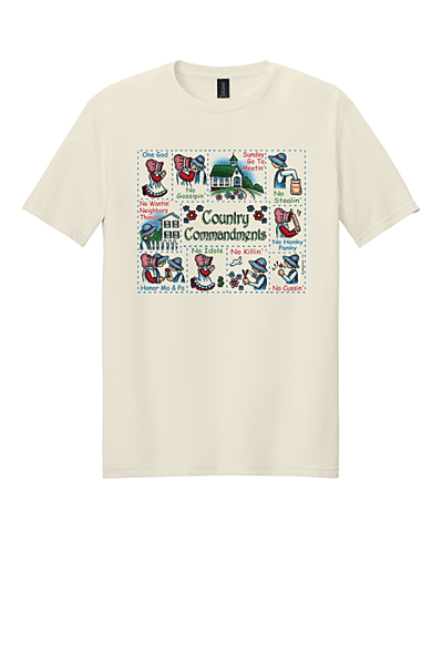 Country Commandments T-Shirt