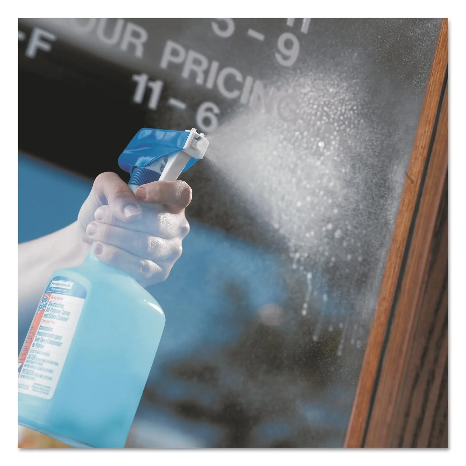 Spic and Span Disinfecting All-Purpose Spray And Glass Cleaner, Concentrated, 1 Gal, 2/carton