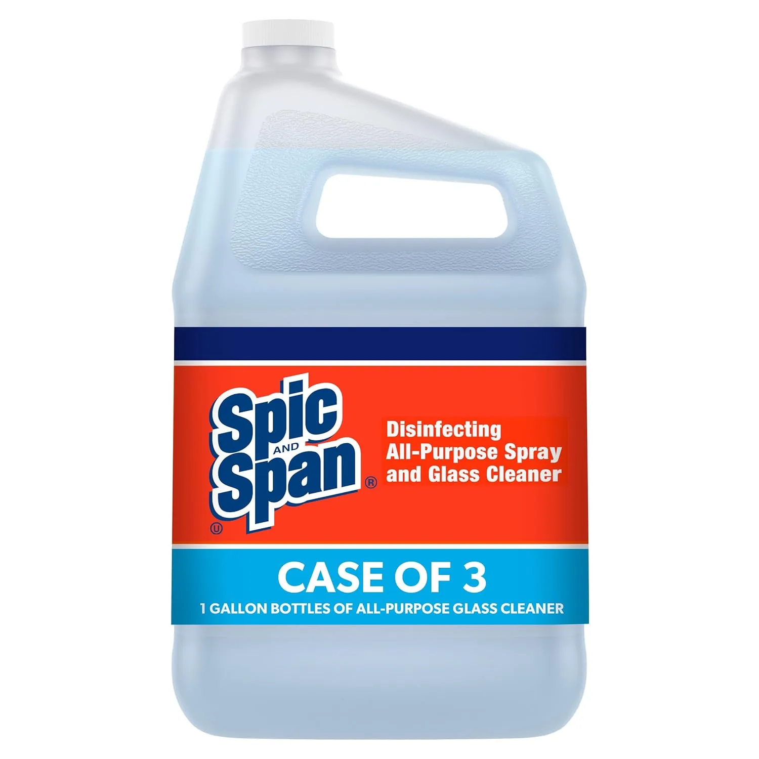 Spic and Span Disinfecting All-Purpose Spray And Glass Cleaner, Fresh Scent, 1 Gal Bottle