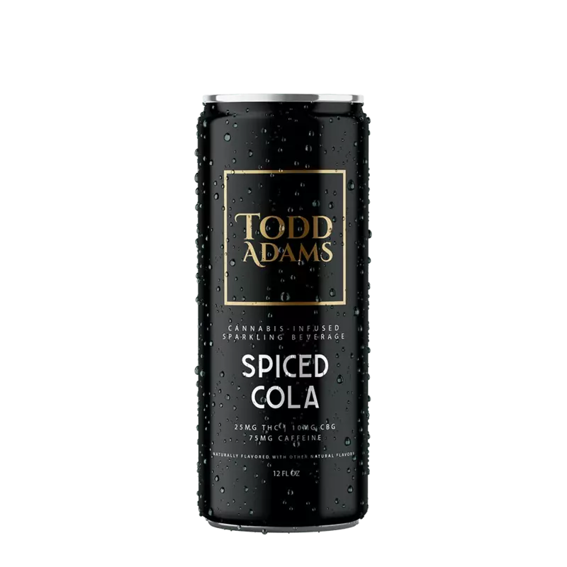 Todd Adams Spiced Cola - 16 oz Infused Beverage | Case of 24