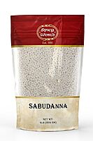 4lb bag of Spicy World Sabudana, premium all-natural tapioca pearls for Indian cooking.