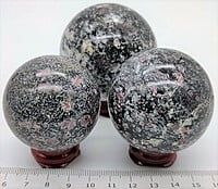 Spinel Matrix Sphere (India) 50-55mm Spinel Matrix Sphere (India) 50-55mm