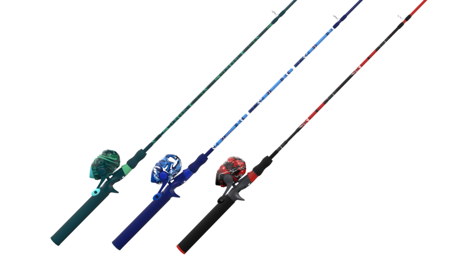 Zebco Splash 6' M 2pc Spincast Combo