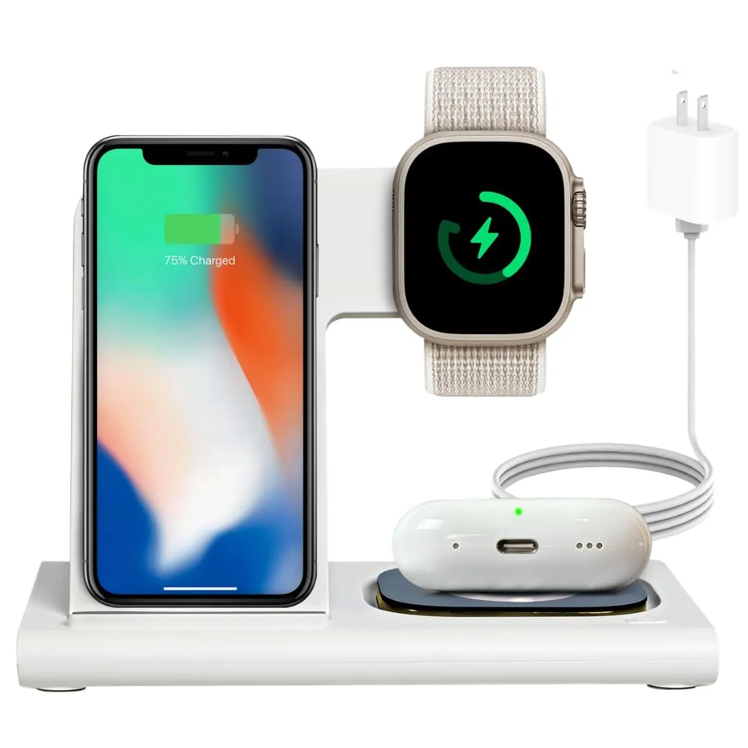 SPRACHT Flex Charge 3 3-in-1 Wireless Charging Station