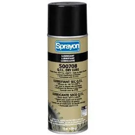 LU708 High Performance Dry Lubricant 10 Oz., Lot of 12
