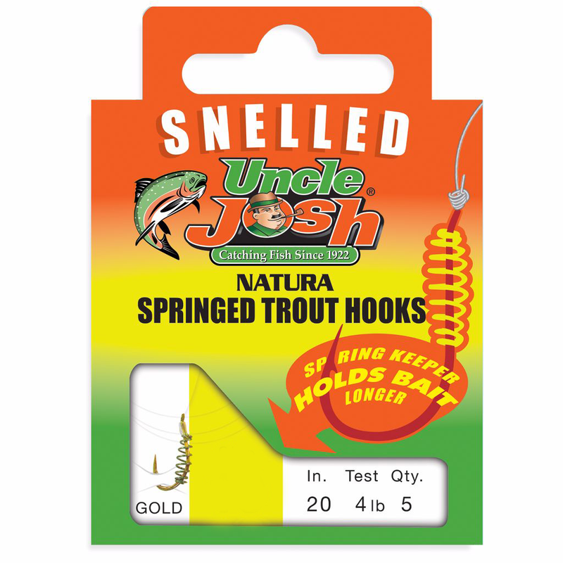 Uncle Josh Snelled Spring Trout Hook Uncle Josh Snelled Spring Trout Hook