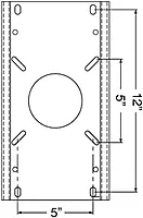 Springfield 1100521-L1 2-7/8-Inch Locking Trac-Lock Slide and Swivel,Grey,Black