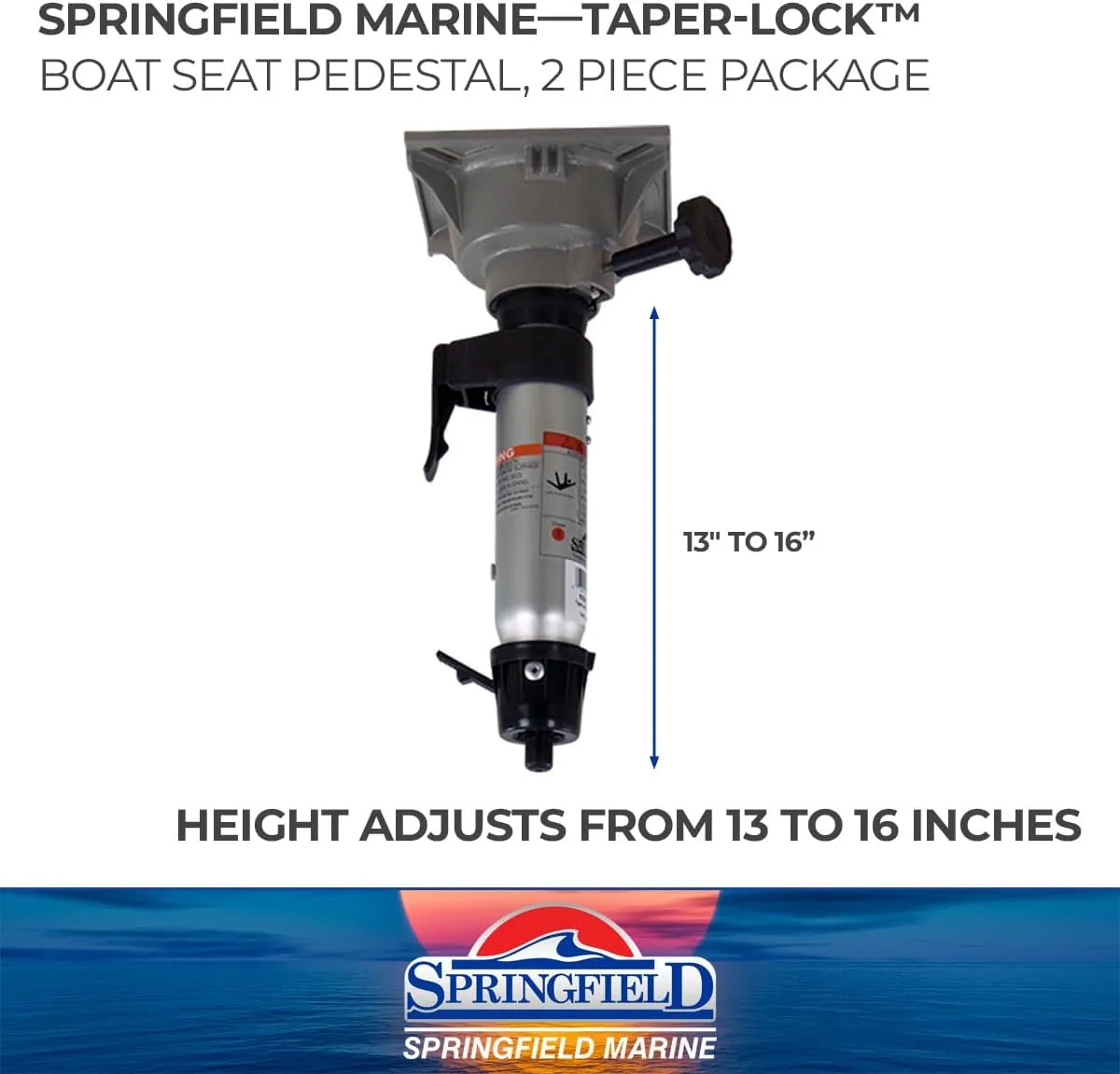Springfield 1603825 13"-16" 2-3/8 Adjustable Taper Lock