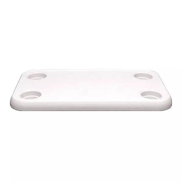 Springfield 1670008 Rectangular Table Top, 16 x 28 - Black