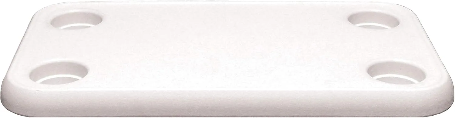 Springfield 1670008 Rectangular Table Top, 16 x 28 - Black