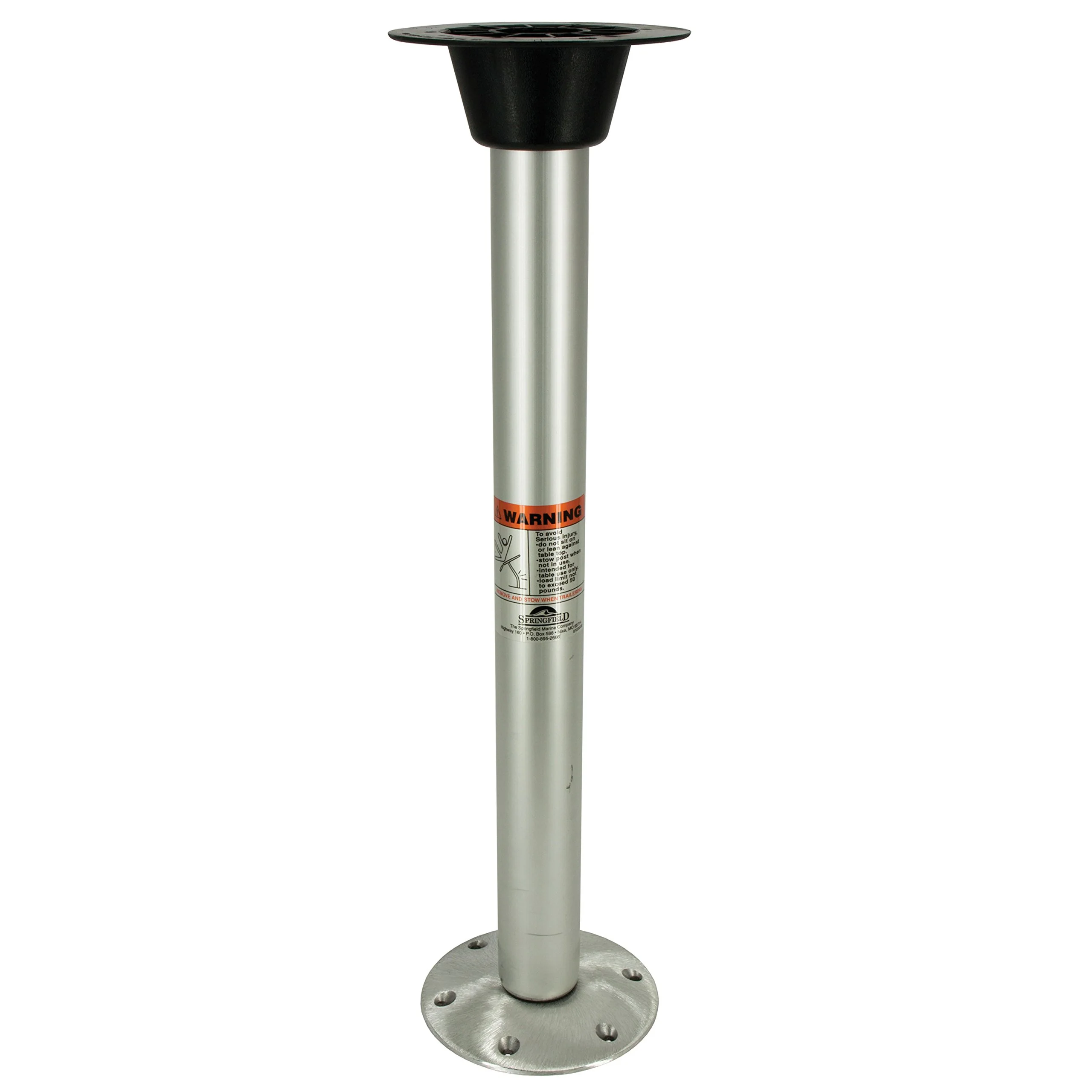 Springfield 2-3/8" Bolt-Lock Table Pedestal Package - 27"