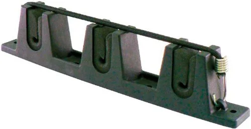 Springfield ABS Plastic Rod Holder - 3 Rod - Pair w/Bungee