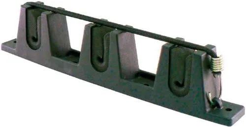 Springfield ABS Plastic Rod Holder - 3 Rod - Pair w/Bungee
