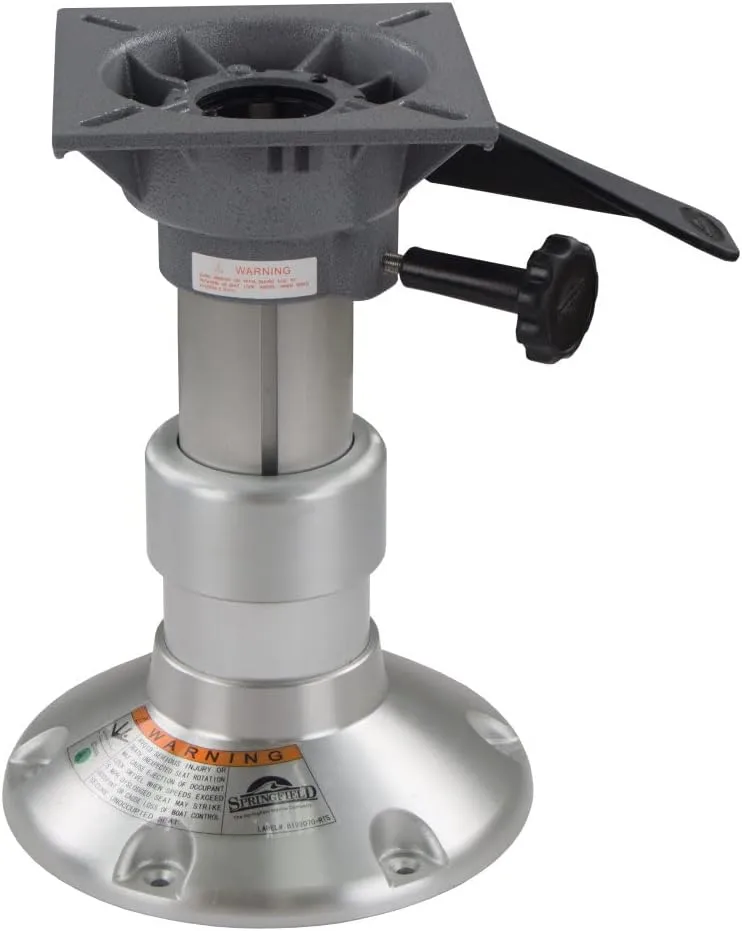 Springfield 2-7/8" EZ-Ride Wave Dampening Pedestal w/Swivel
