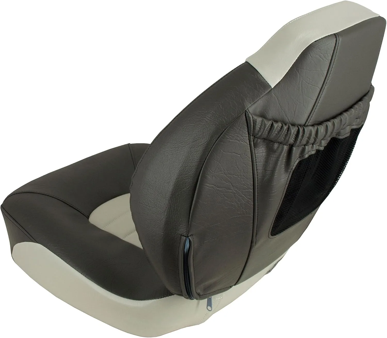 Springfield 1041733 Fish Pro Mid Back Folding Seat - Charcoal/Grey