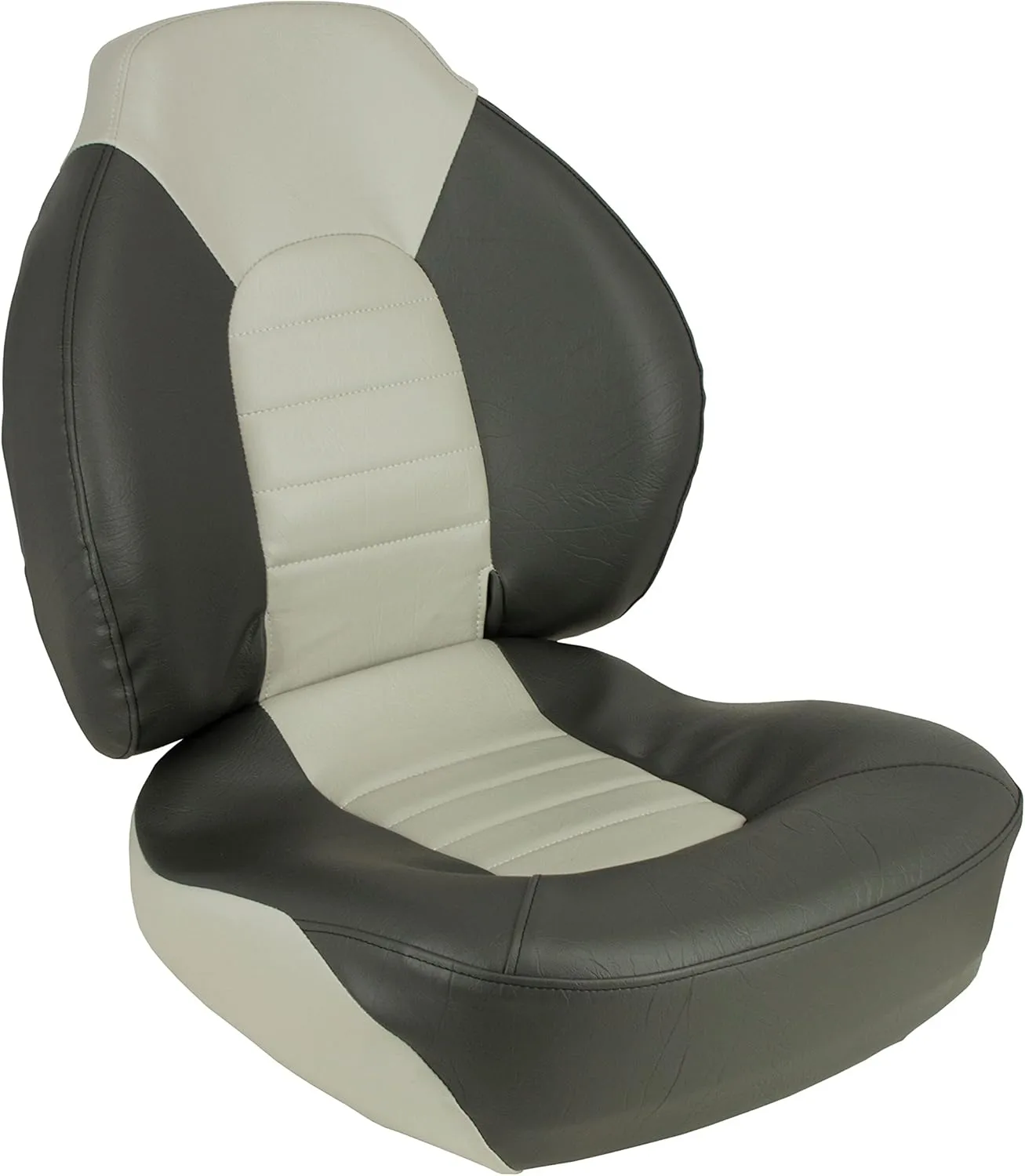 Springfield 1041733 Fish Pro Mid Back Folding Seat - Charcoal/Grey