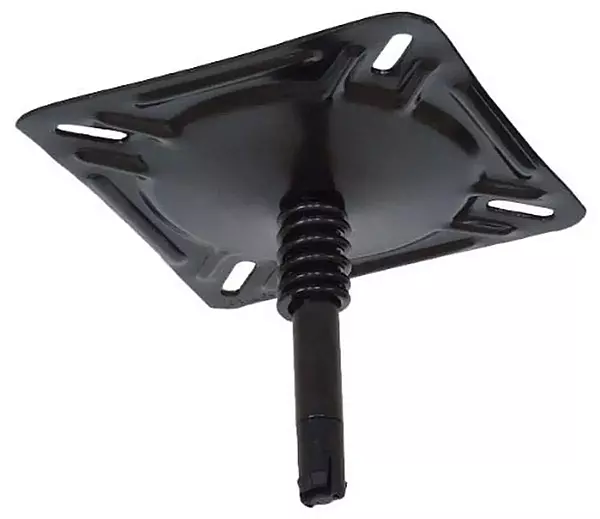 Springfield KingPin  7" x 7" Seat Mount w/Spring - E-Coat Finish
