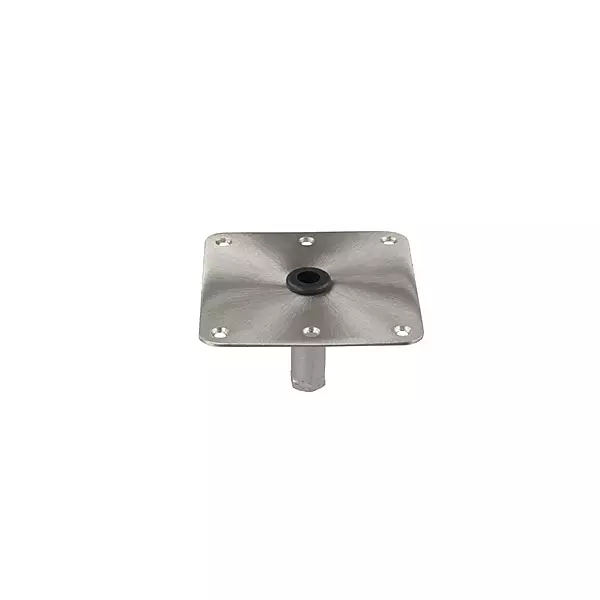 Springfield KingPin  7" x 7" Stainless Steel Square Base (Threaded)