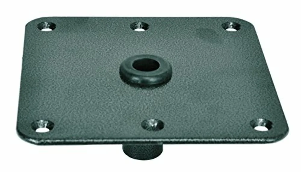 Springfield KingPin Standard Square Steel Base - 7"x7" - Kennedy Base