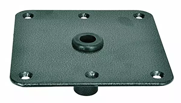 Springfield KingPin Standard Square Steel Base - 7"x7" - Kennedy Base
