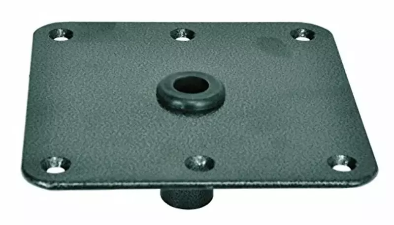 Springfield KingPin Standard Square Steel Base - 7"x7" - Kennedy Base