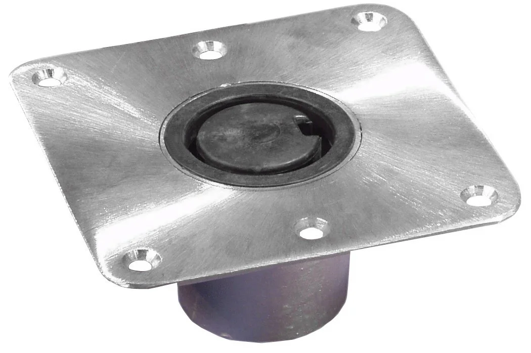 Springfield Marine 1300754-1 Plug In Base 2 3/8" 7x7