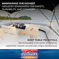 Springfield Pedestal f/3-Stage Table