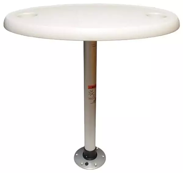 Springfield Marine Table Package 18X30 Oval White, Large