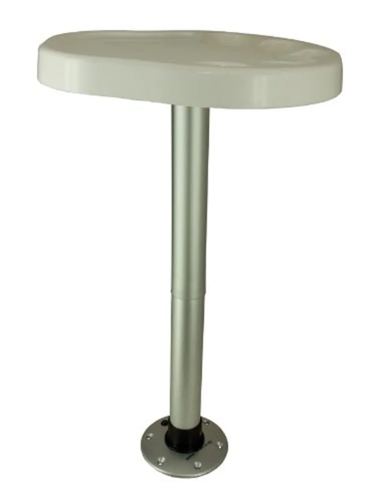 Springfield Party Platter Thread-Lock Surface Mount Table Package - White