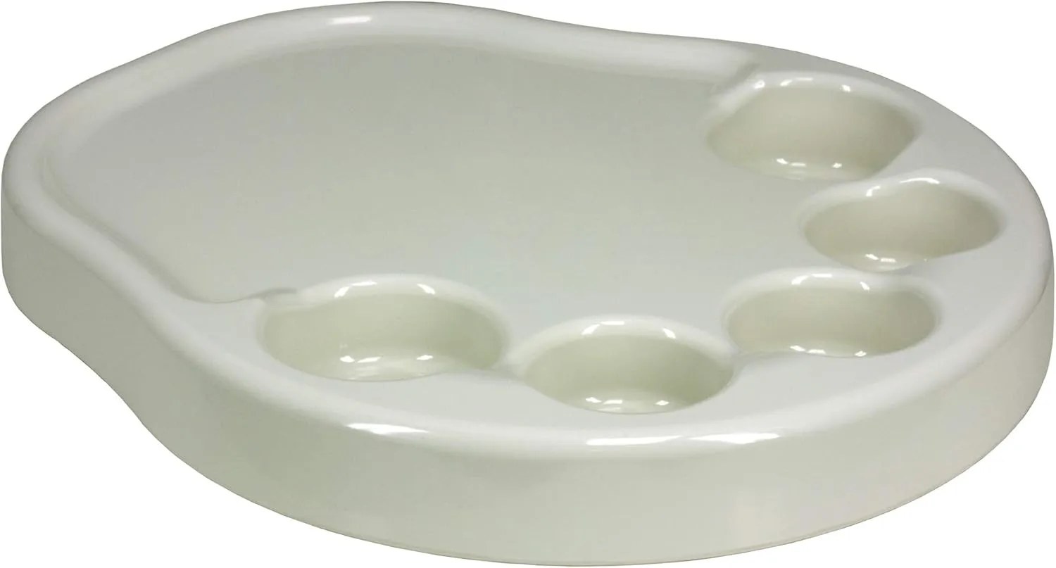 Springfield Party Platter Thread-Lock Surface Mount Table Package - White