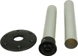 Springfield Party Platter Thread-Lock Surface Mount Table Package - White