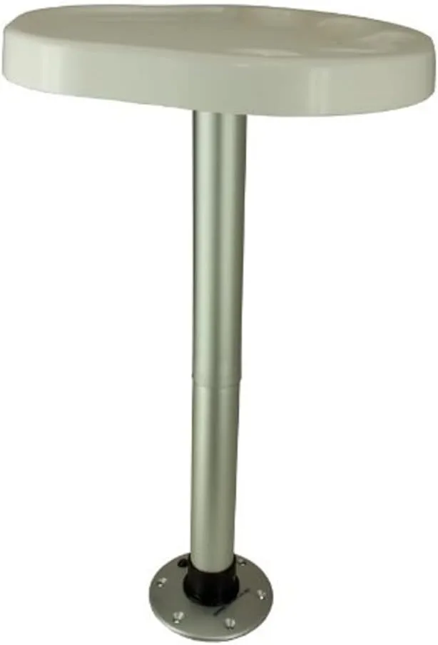 Springfield Party Platter Thread-Lock Surface Mount Table Package - White