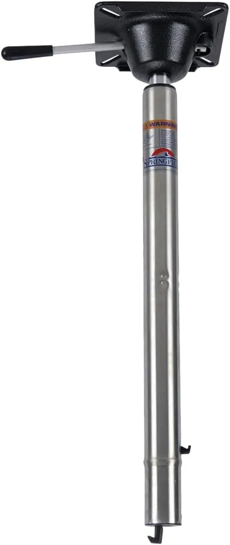Springfield 1642008 Spring-Lock Power-Rise Adjustable Pedestal - Stand Up, 22-1/2" to 29-1/2"