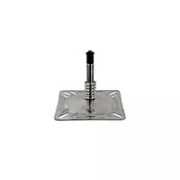 Springfield 1614201-PP Seat Swivel for Kingpin Posts - 7" x 7", Polished