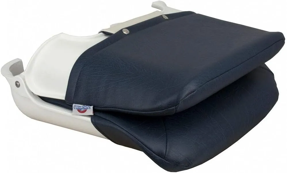 Springfield Skipper Folding Seat - White/Blue