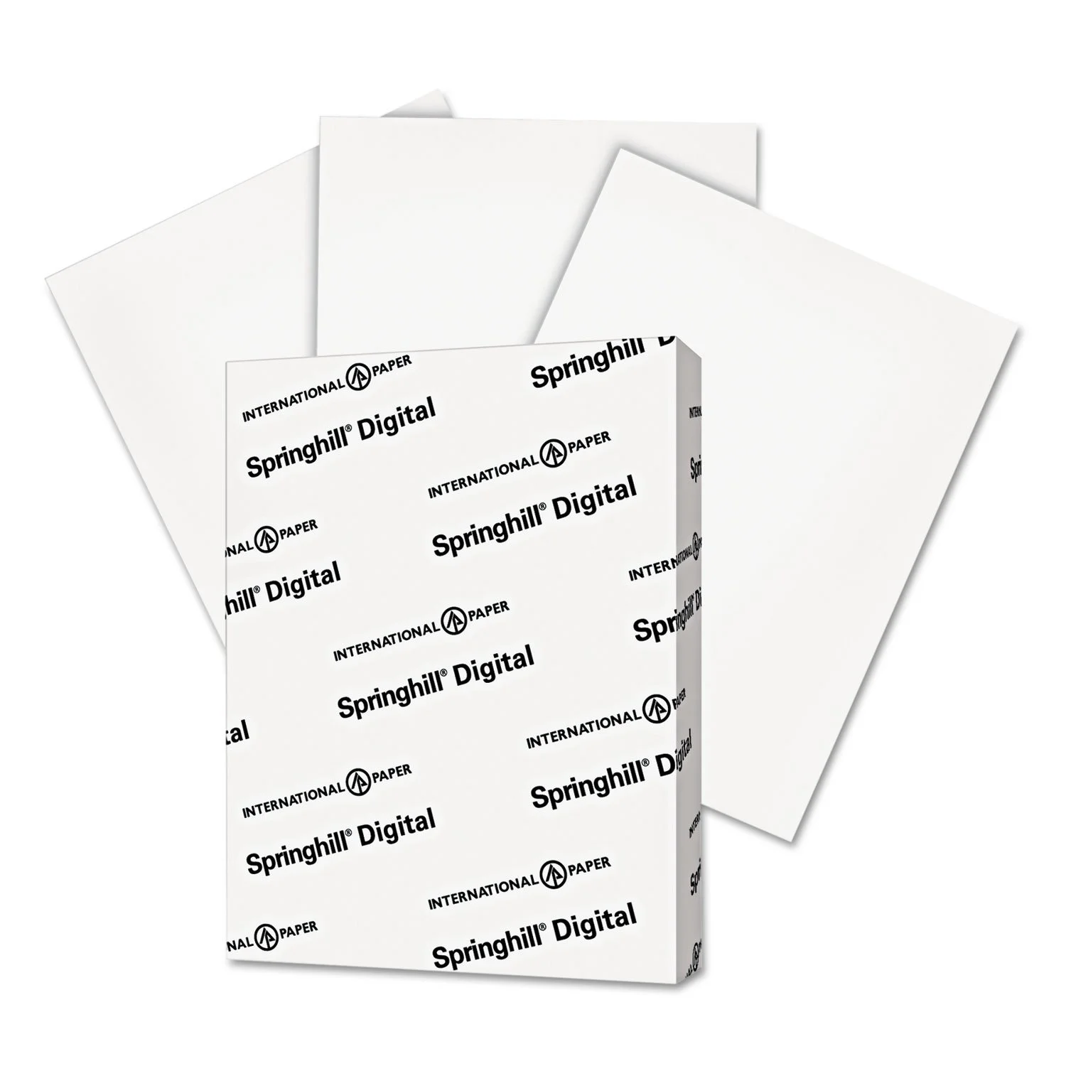Springhill Digital Index Card Stock, White, Letter (8.5 x 11), 110 lb, 250 Sheets