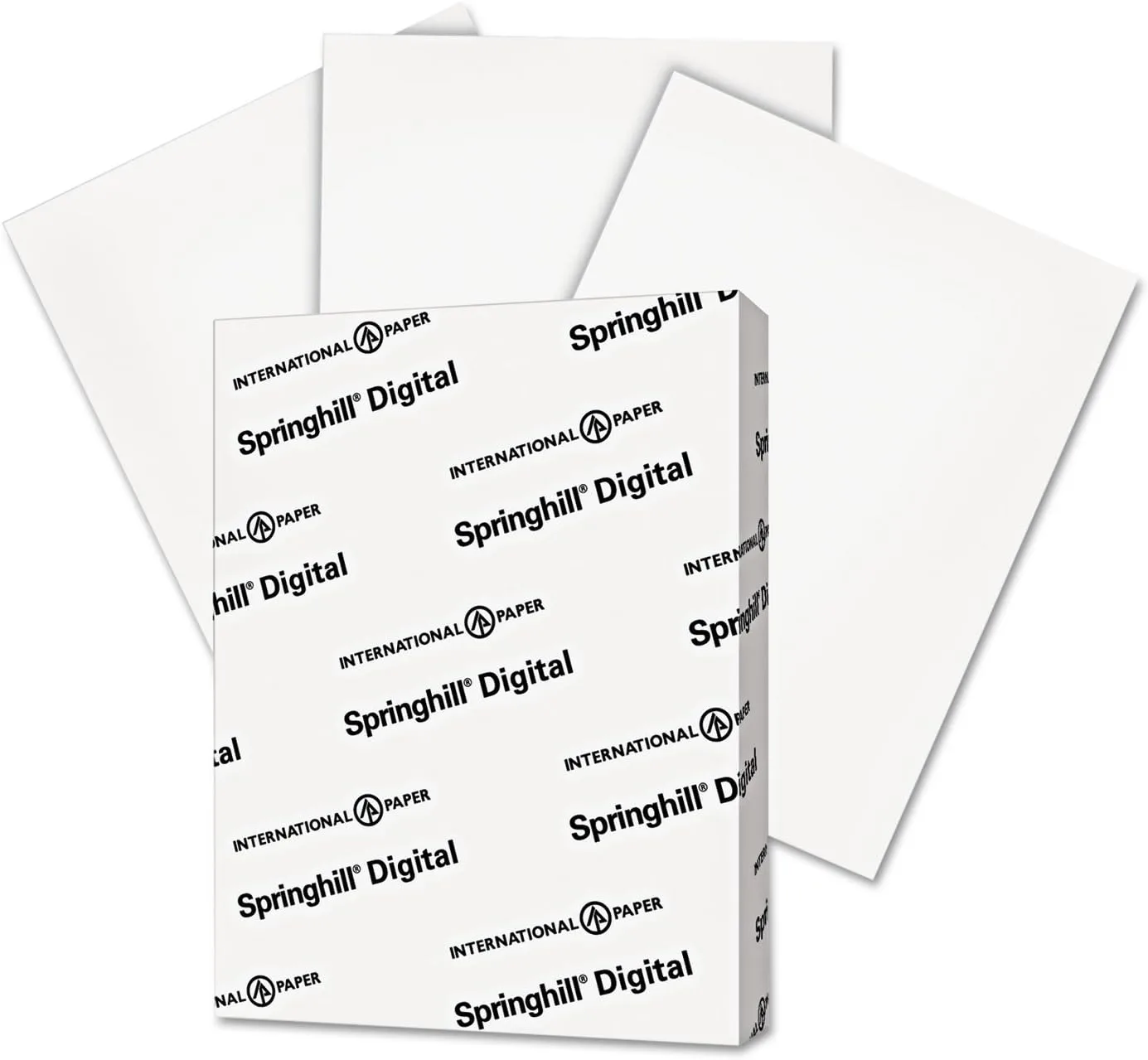 Springhill Digital Index Card Stock, White, Letter (8.5 x 11), 110 lb, 250 Sheets