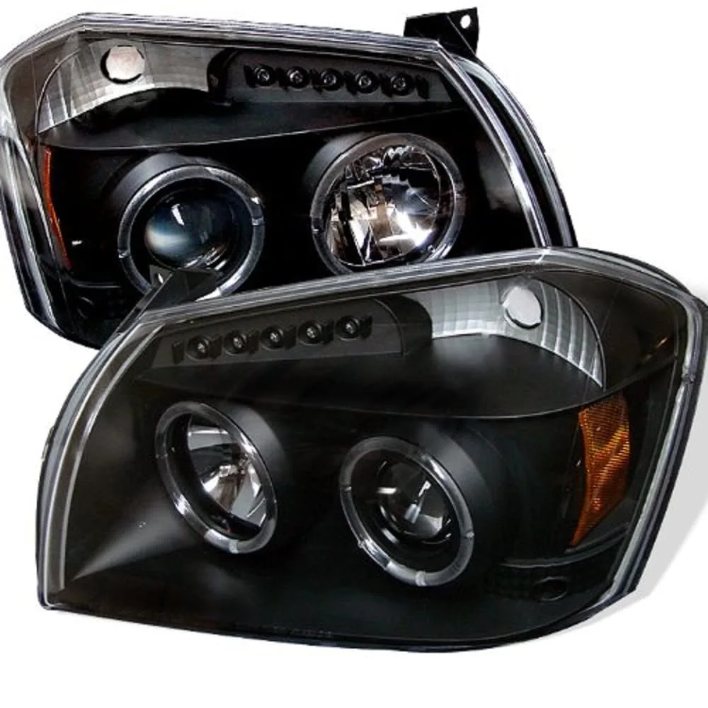 Spyder 5009876 Dodge Magnum 05-07 Projector Headlights - LED Halo - Black