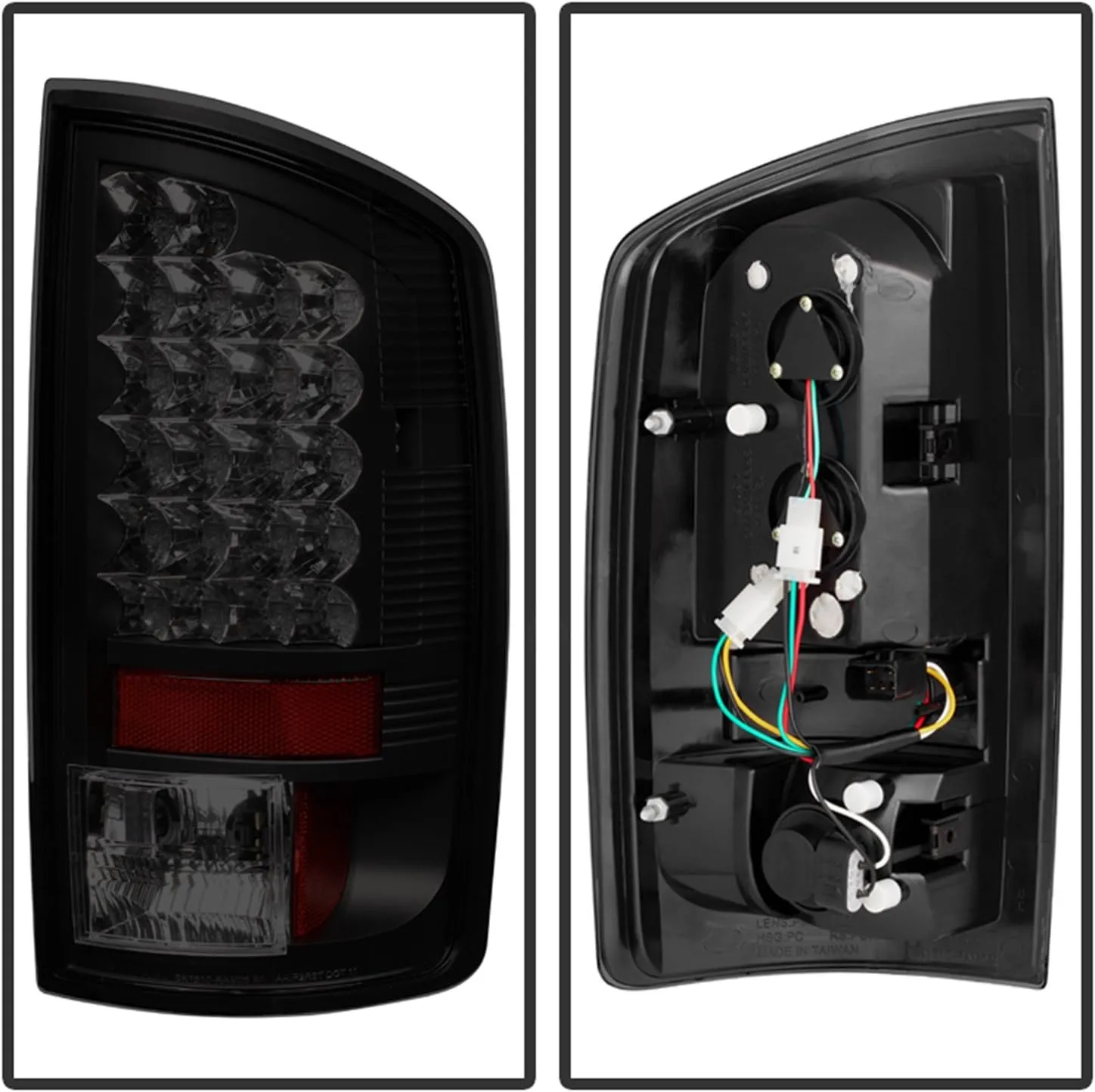 SPYDER LED Tail Light Assemblies for Dodge Ram