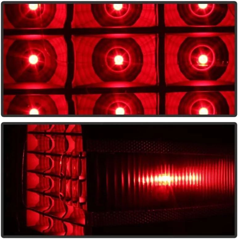 Spyder 9036552 Auto Led Tail Lights Black/Smoked