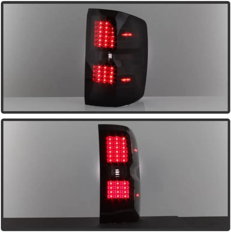 Spyder 9036552 Auto Led Tail Lights Black/Smoked