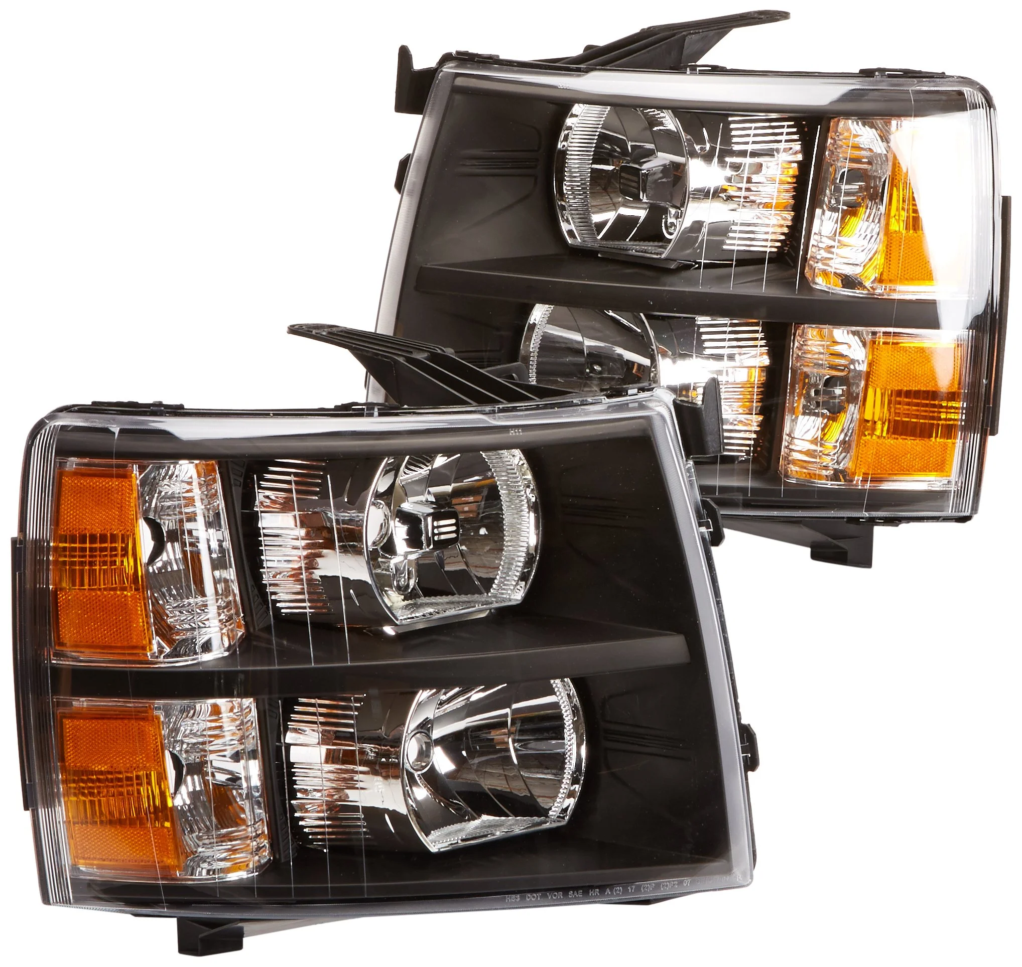 Spyder Auto Crystal Headlights for Chevy Silverado 1500/2500/3500