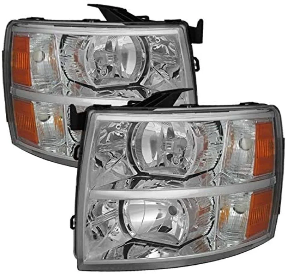 Spyder Auto Crystal Headlights for Chevy Silverado 1500/2500/3500