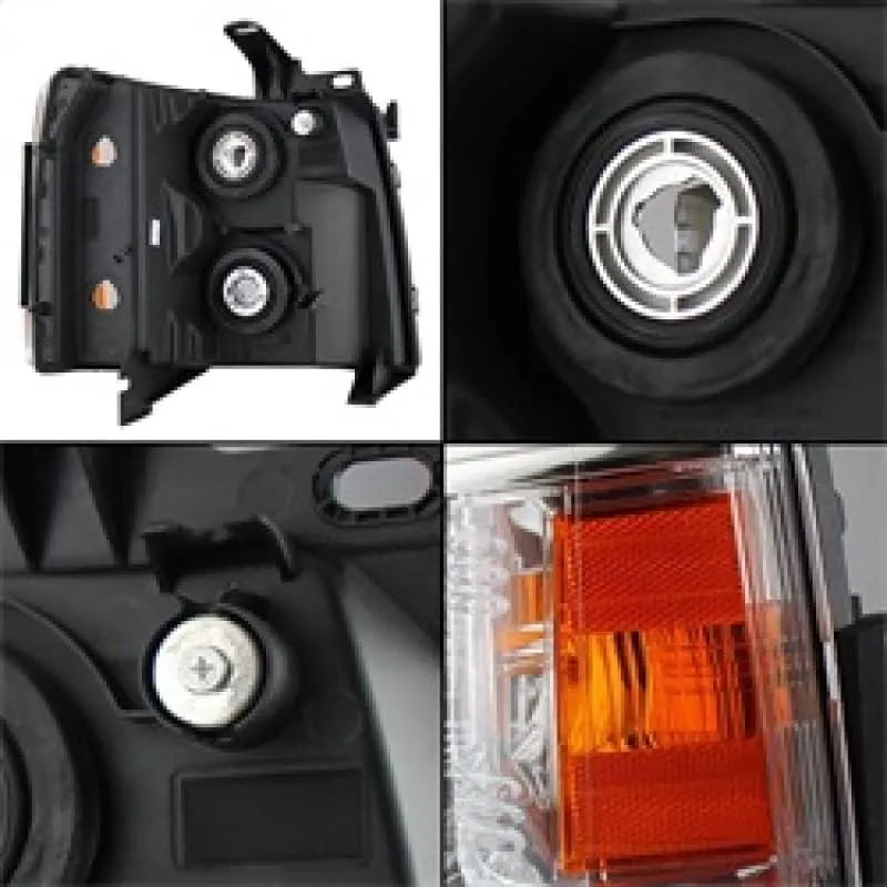 Spyder Auto Crystal Headlights for Chevy Silverado 1500/2500/3500