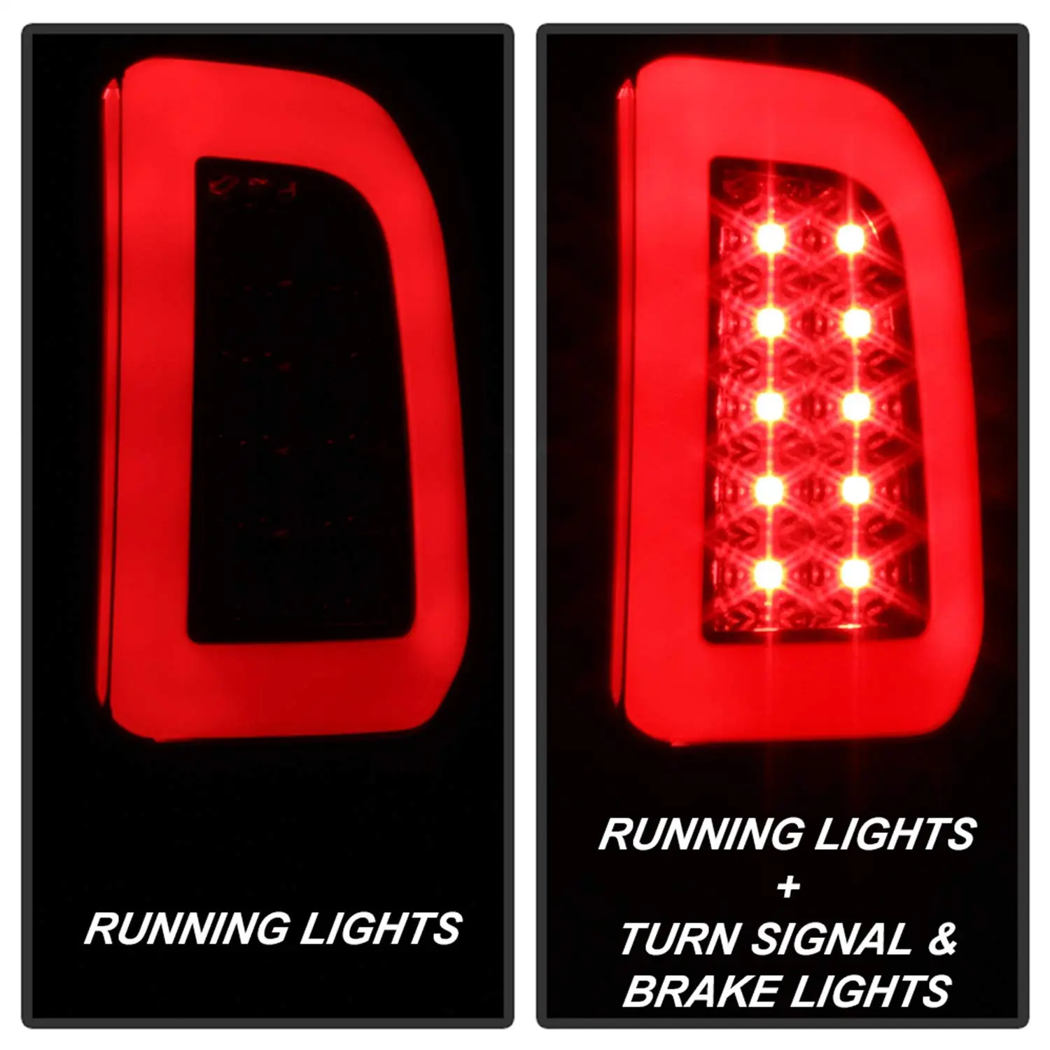 Spyder Ford Super Duty F-250/F Tail Light Assembly (5084729)