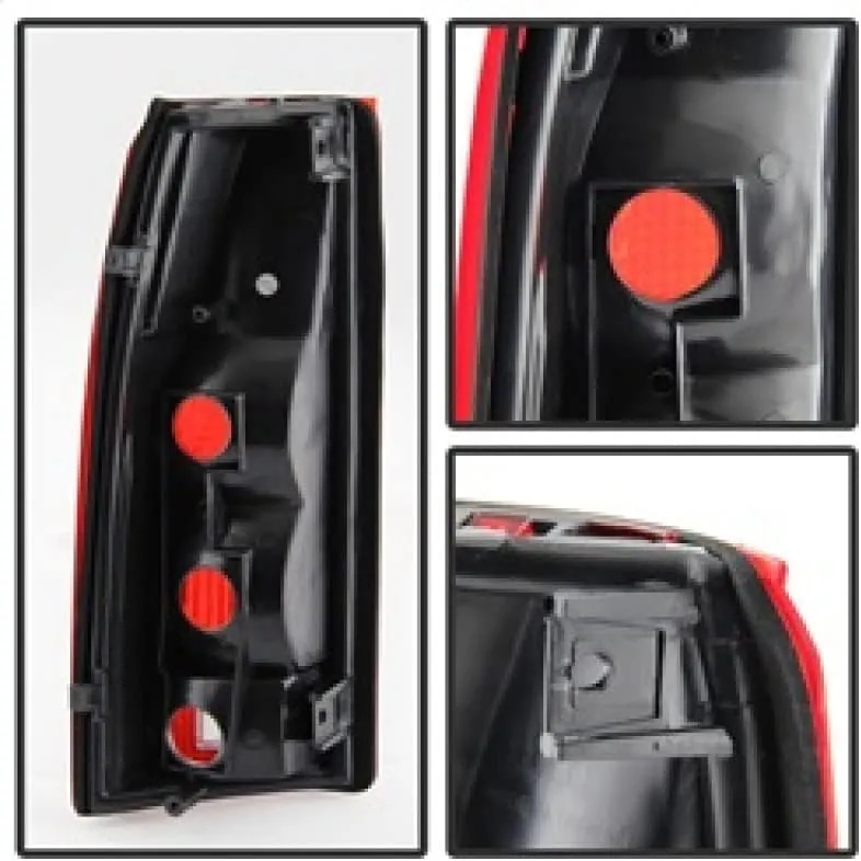 SPYDER Xtune Tail Light Assembly for Chevy/GMC C1500/C2500/C3