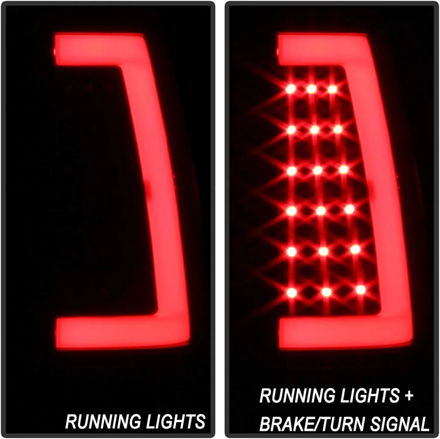Spyder Xtune ALT-ON-CS99V3-LBLED-BSM Tail Light, 1 Pack